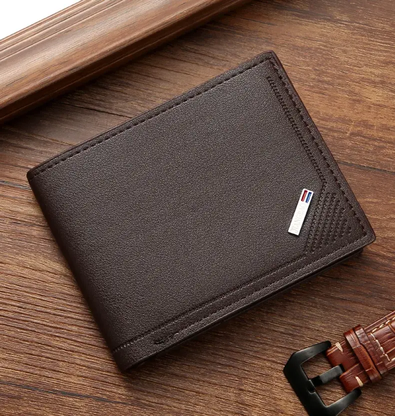 Miniatura: Carteira de Couro Fina