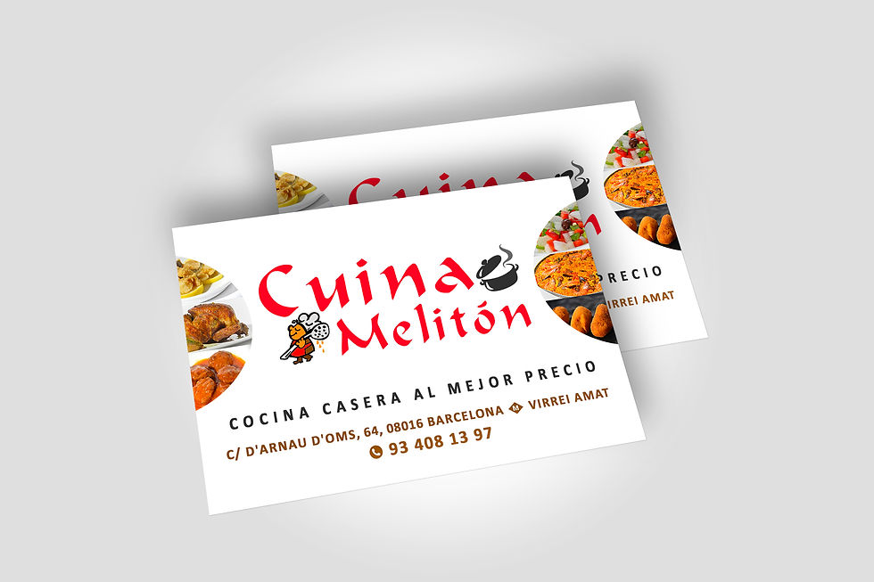 Tarjeta Cuina Melitón