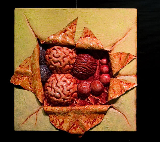 larry a davis art ladavisart los angeles wall sculpture mixed media wall sculpture cast fiberglass art bas relief wall sculpture textured & draped muslin art