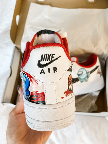 among us nike air forces