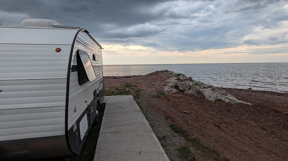 Boondocking en bord de mer