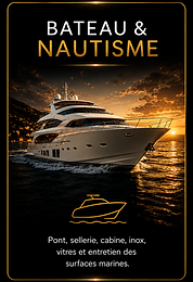 Logo prestation bateau