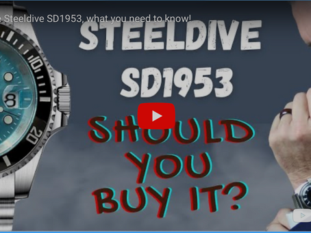 Review of the Steeldive SD 1953 by Jason at My Dude Watch