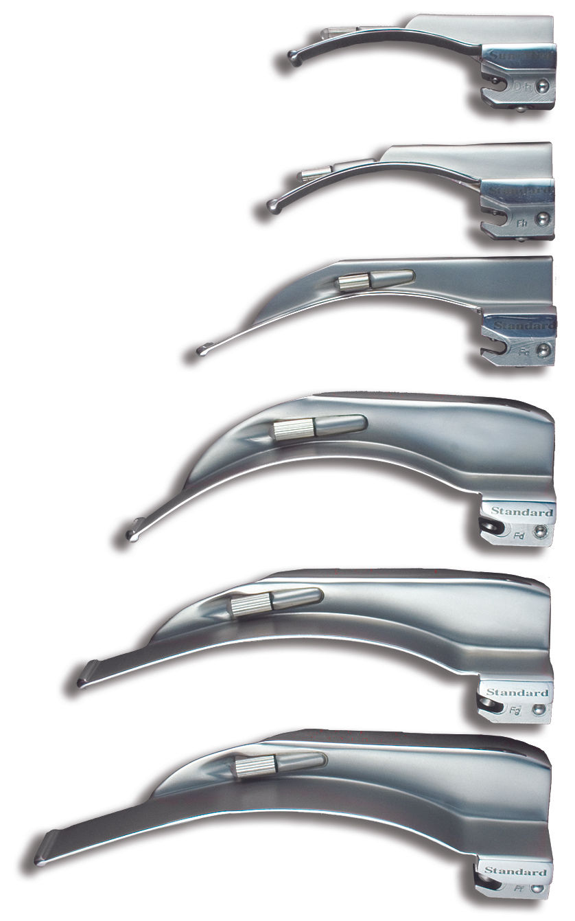 Macintosh American Profile Conventional Laryngoscope Blades