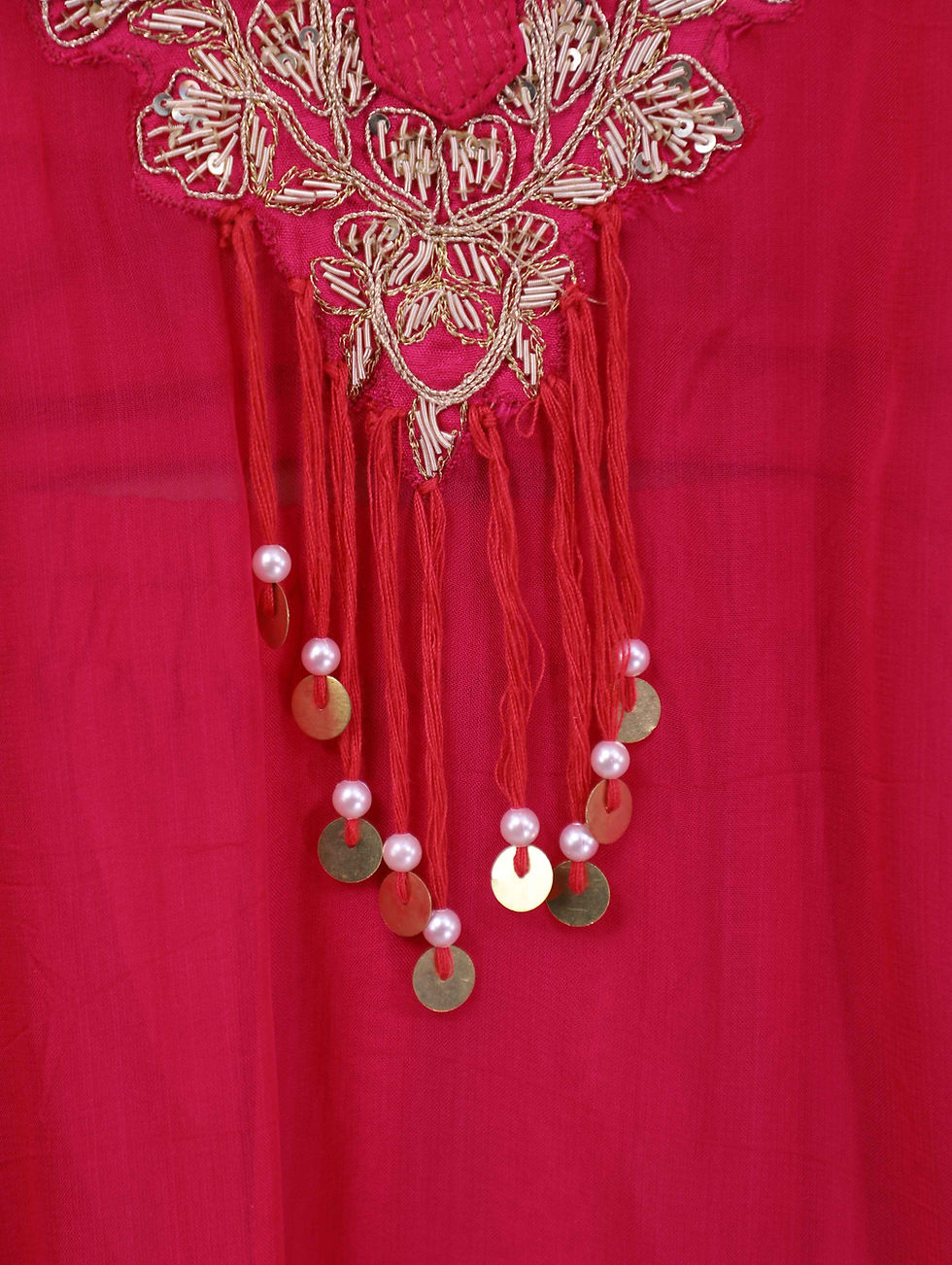 Thumbnail: Organza  Indowestern Set In Pink