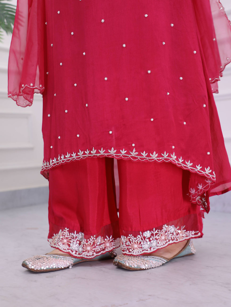 Thumbnail: Chinon Crepe Pink Set