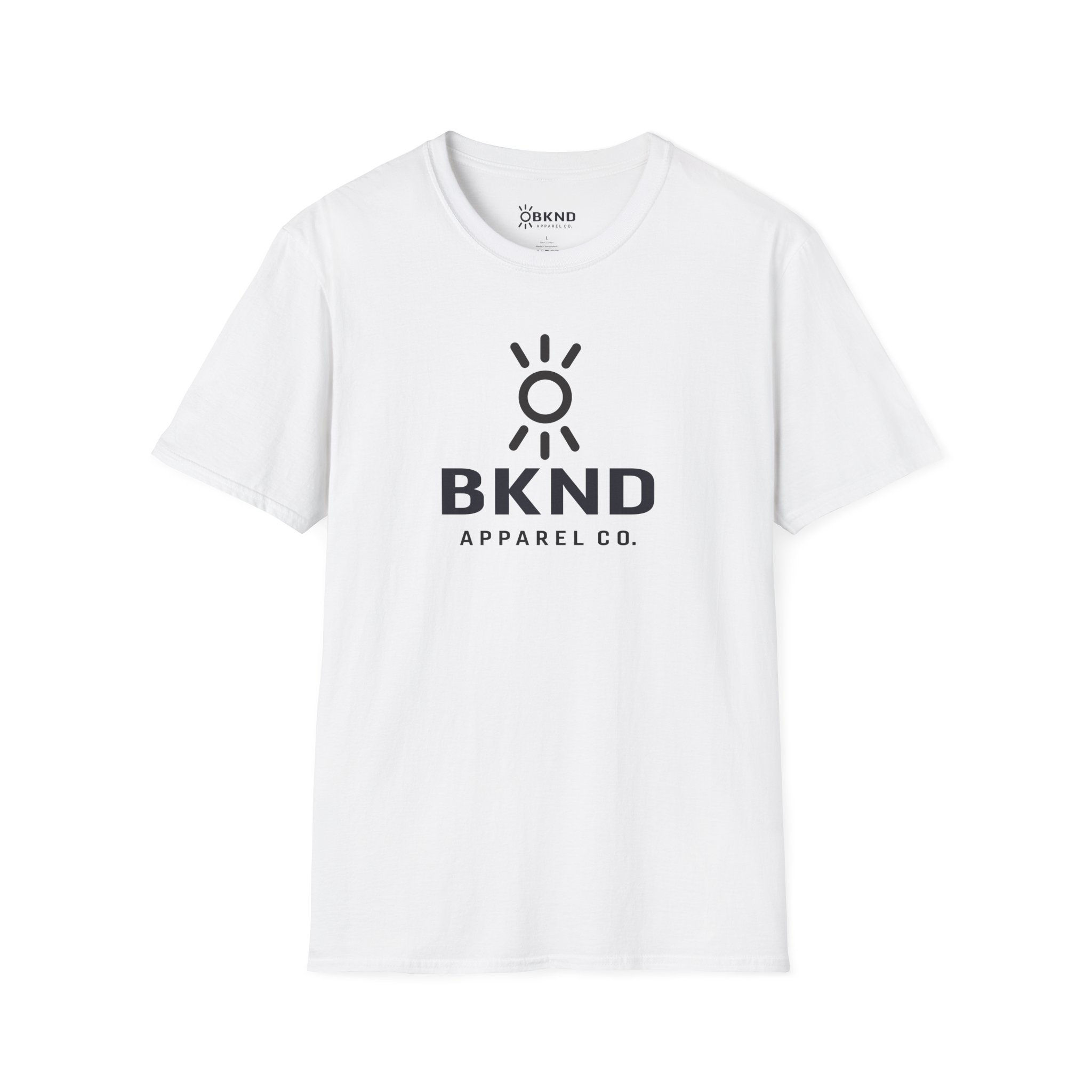 BKND Apparel Co. – Lightweight Softstyle Tee Shirt (White)