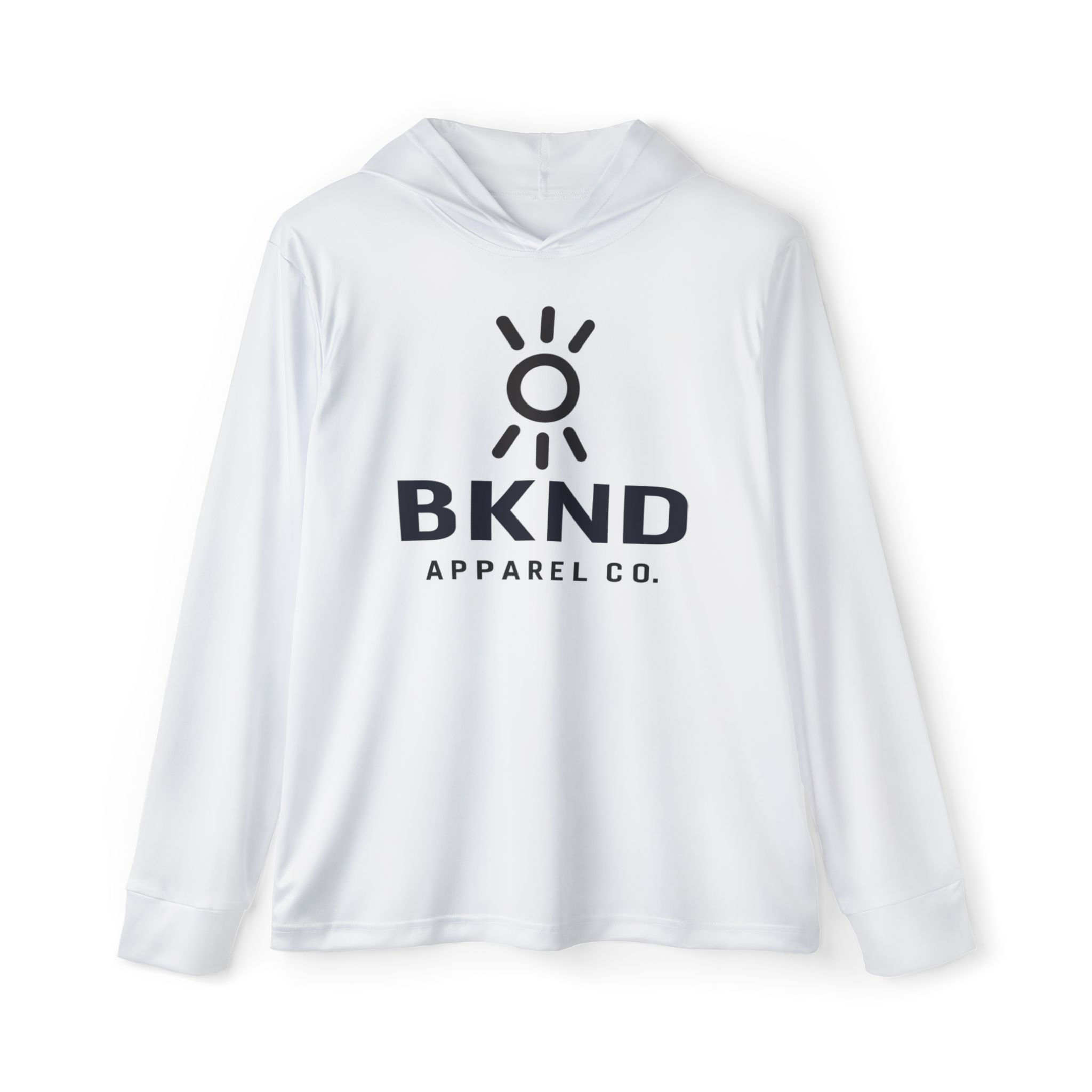 BKND Logo Men's Sports Hoodie – Lightweight Warmup Top