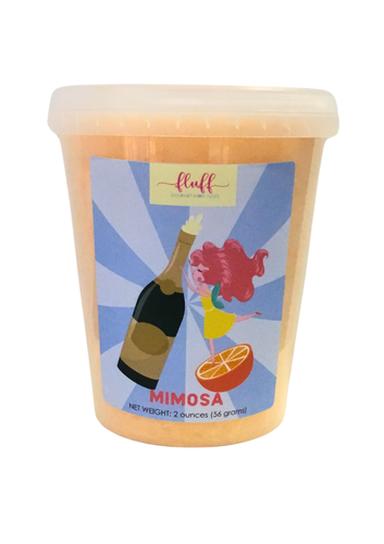 Mimosa Cotton Candy | Fluff Gourmet