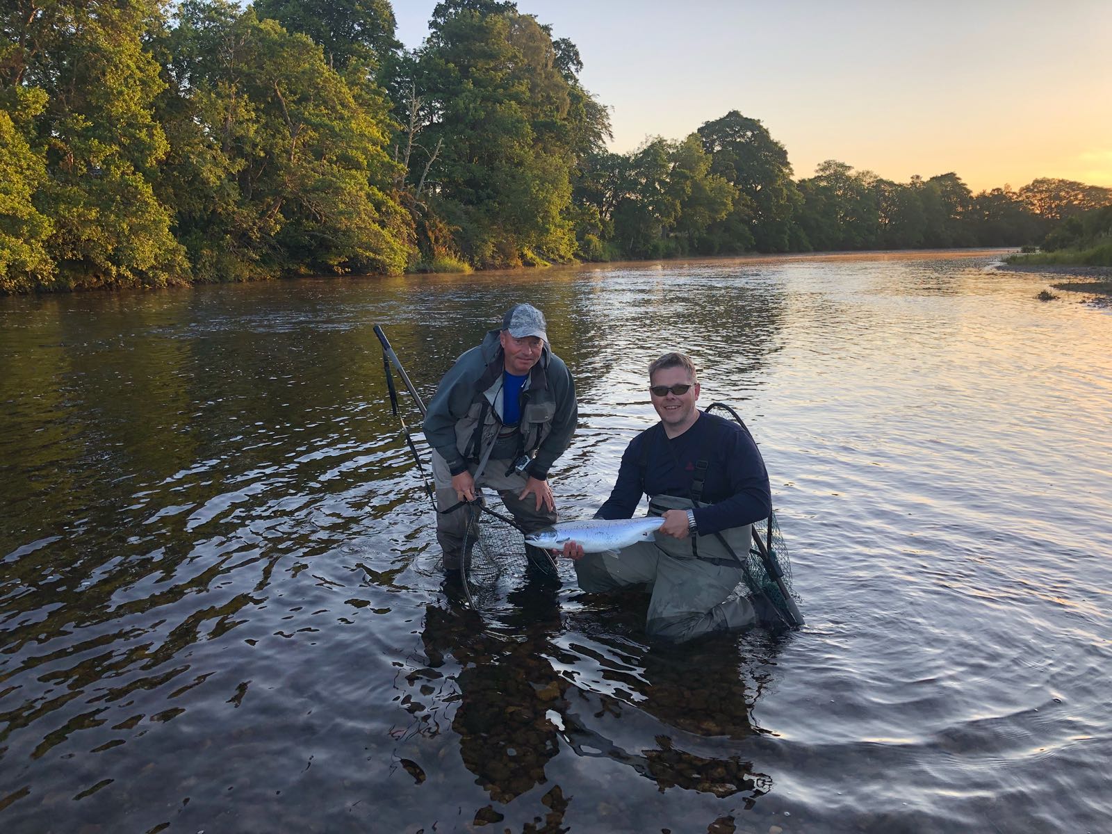 Scott Ramsay 1st fish 2018