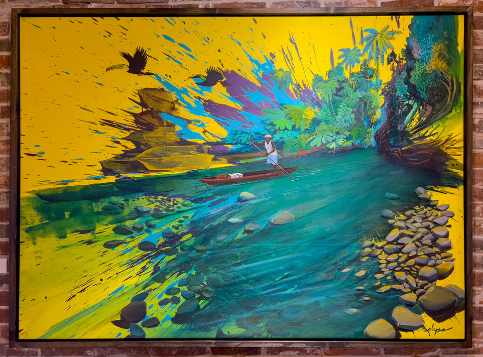canoero, felipe ortiz, original painting