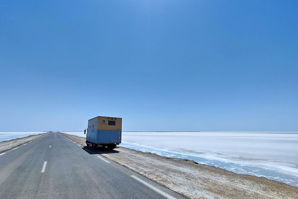 Chott El Djerid, größter Salzsee Tunesiens