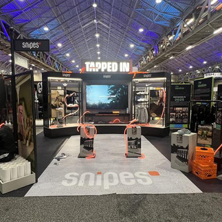 The Snipes Retail Challenge Winning display
