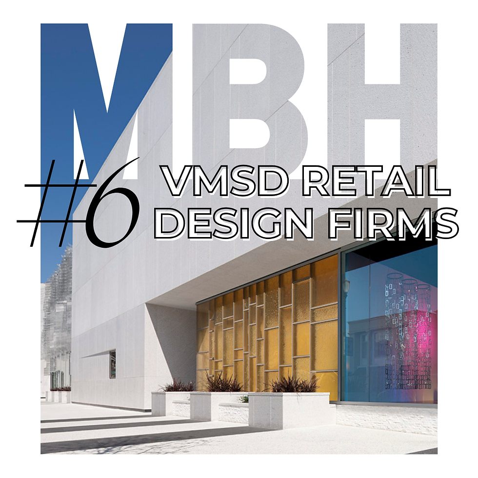 MBH Architects Ranked #6 Among the Top Retail Design Firms in the U.S. by VMSD