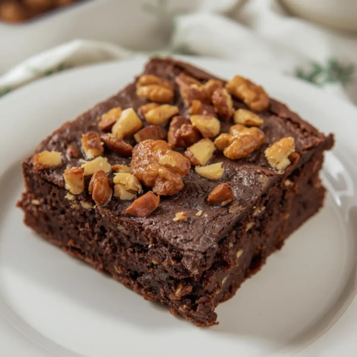Chocolate Walnut Brownie