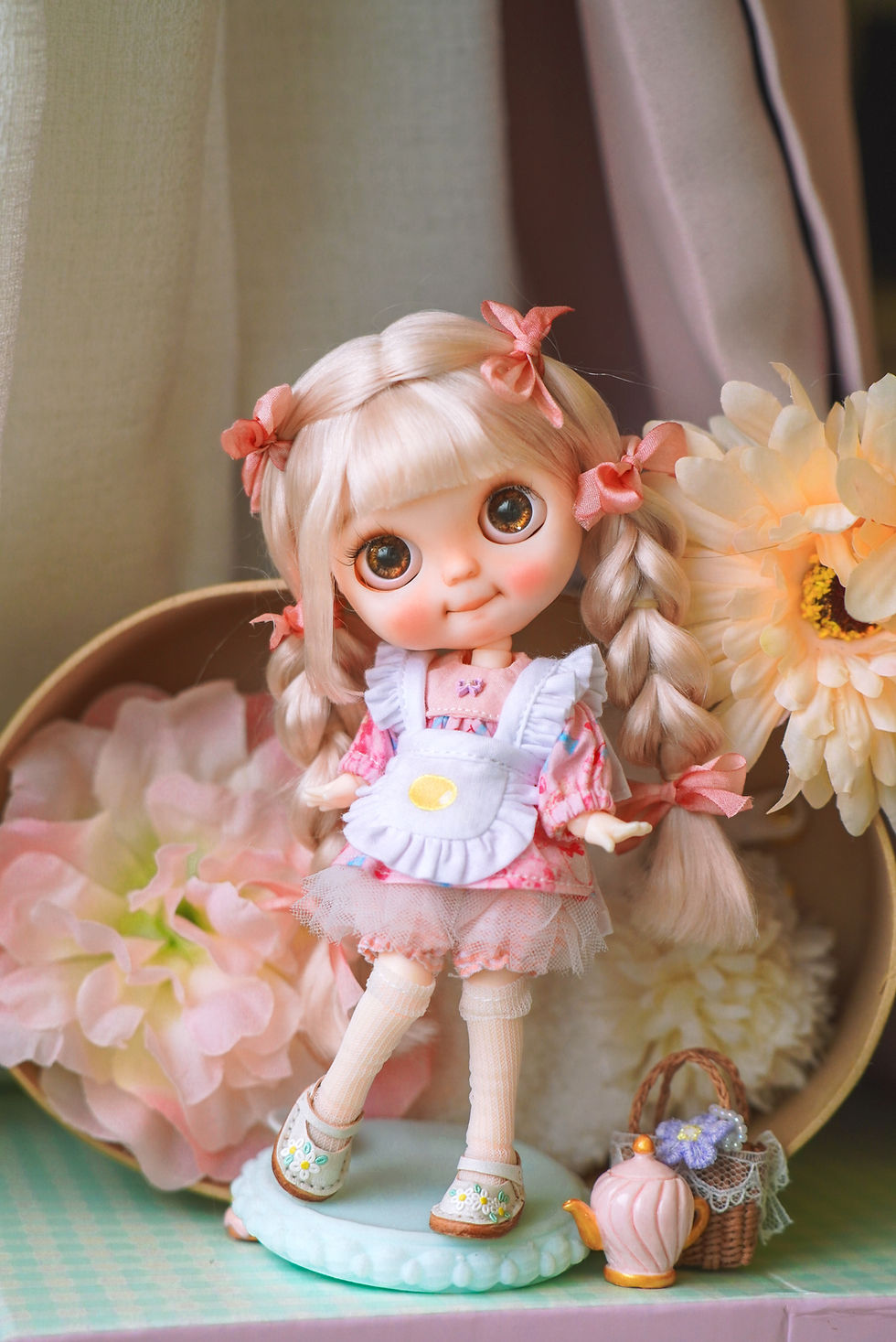 ภาพขนาดย่อ: Custom Popmart Blythe