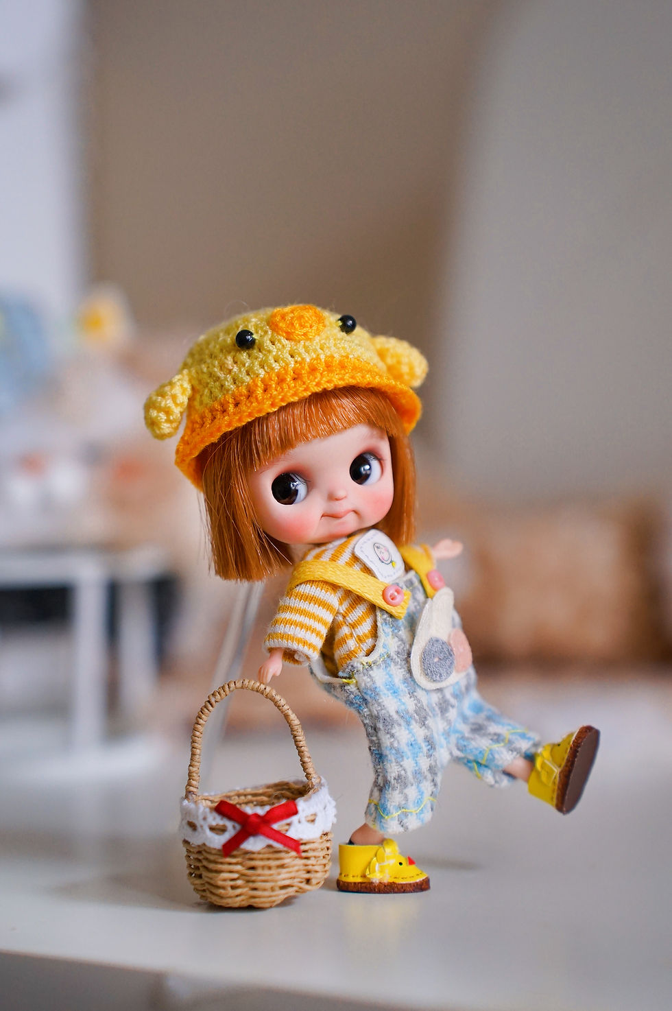 섬네일: Custom Petite Blythe (Chick)