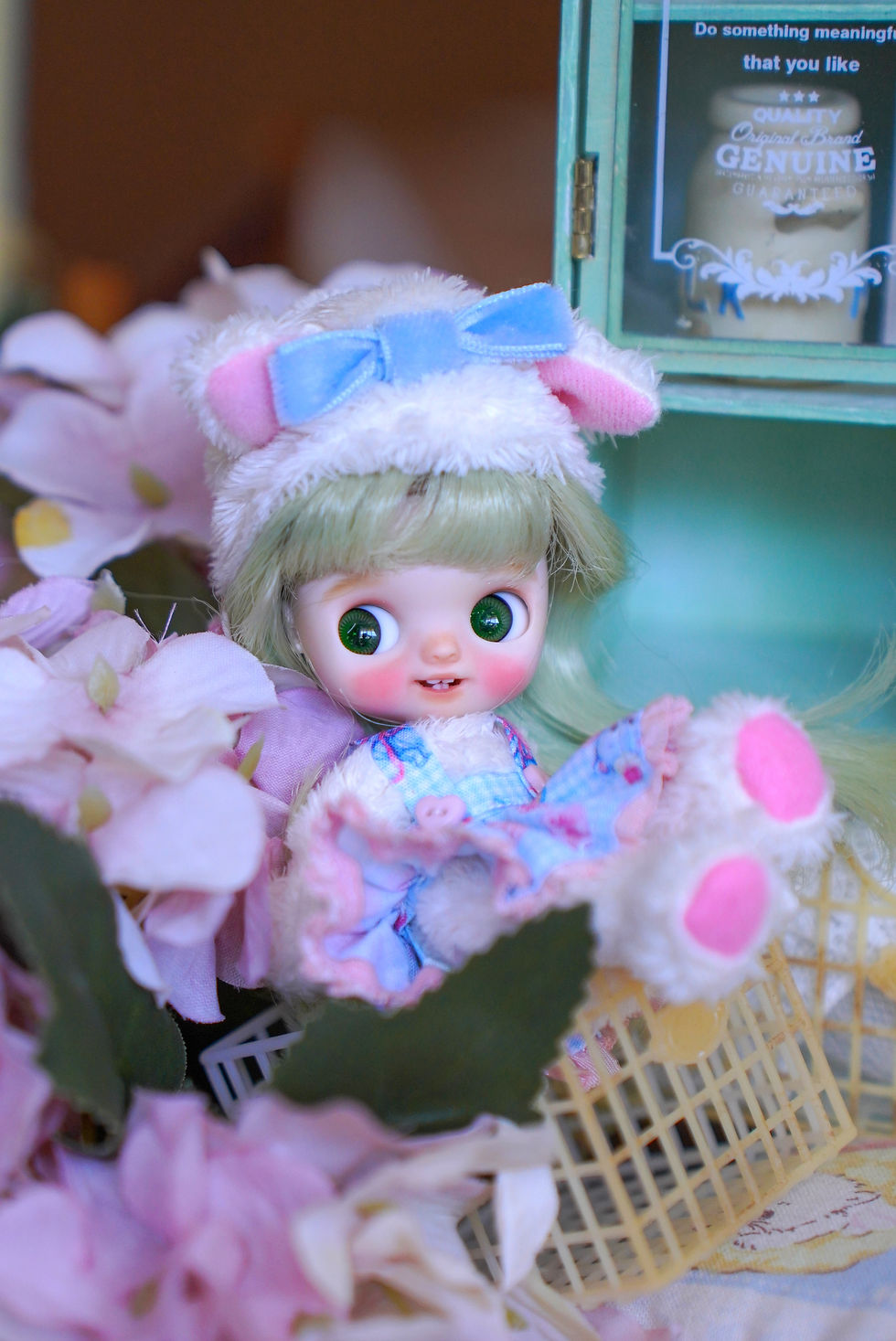 Миниатюра: Custom Petite Blythe(Melon)