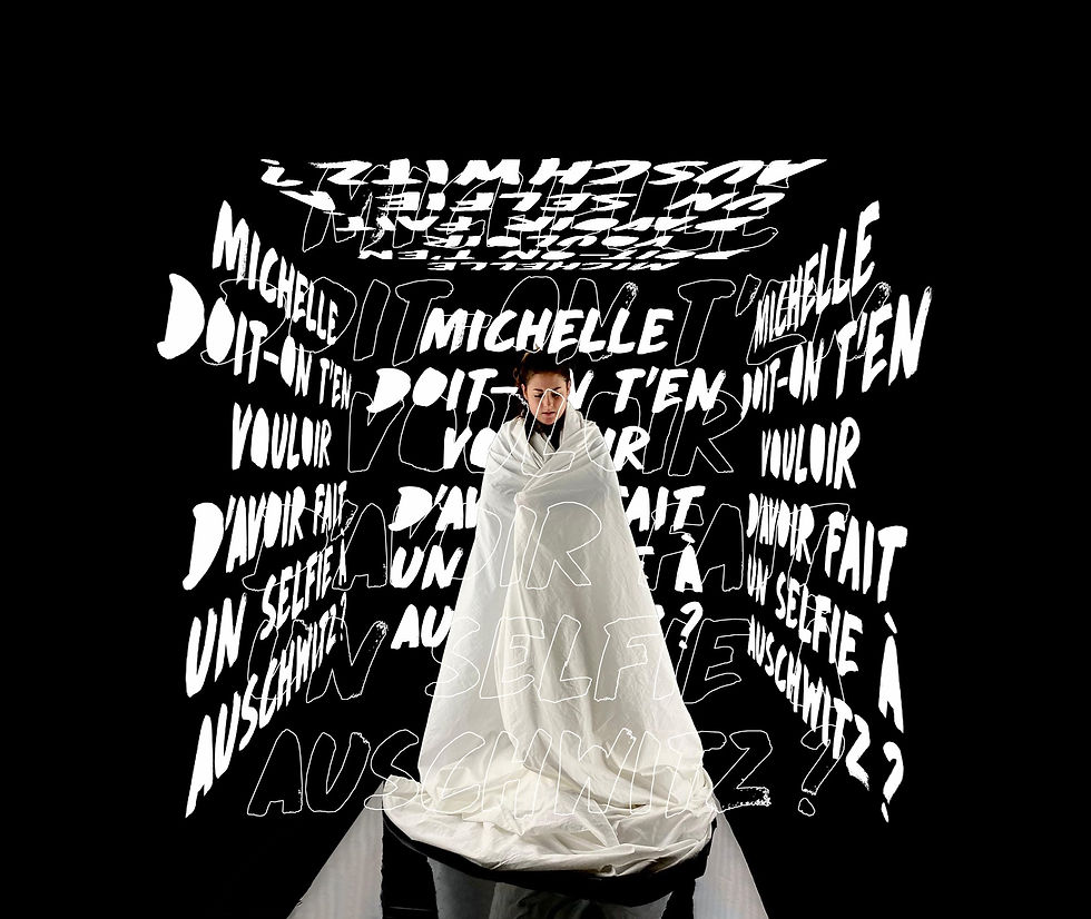 MICHELLE, DOIT-ON T'EN VOULOIR D'AVOIR FAIT UN SELFIE À AUSCHWITZ