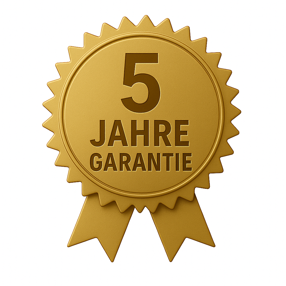 5 jahre garantie