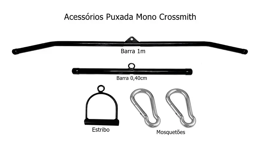 Miniatura: Puxada Mono Crossmith Com Carga Rg3