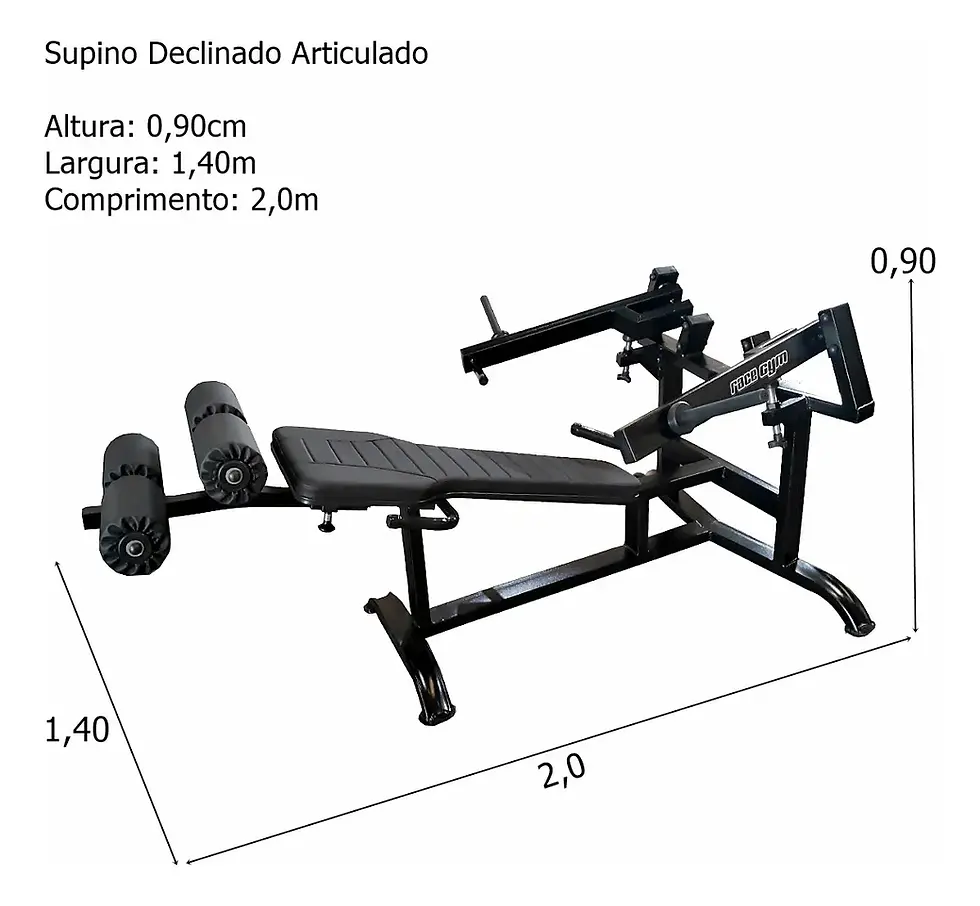 Miniatura: Supino Declinado Articulado