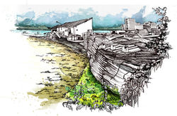 Chantier ostréicole Ria d'Etel (56)