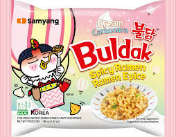 Cream Carbonara - Spicy Chicken Buldak