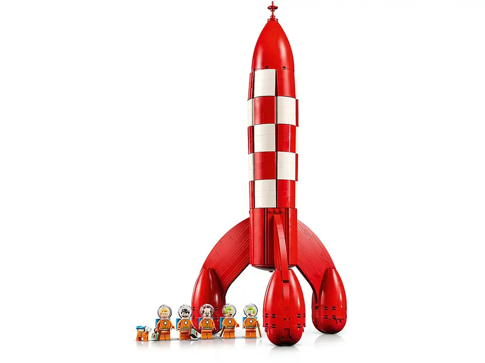 Miniature : LEGO 21367 Kuifje maanraket