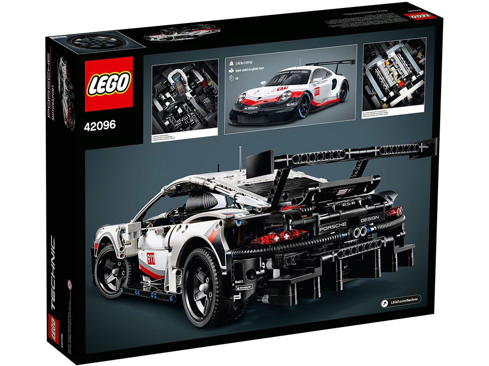 Miniatura: Lego 42096 Porsche 911 RSR
