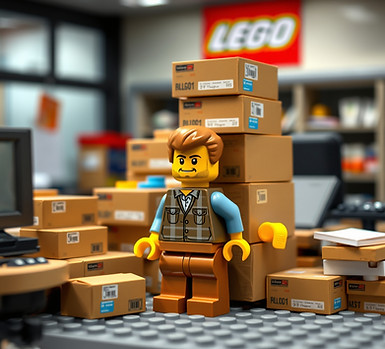 In Lego minifig style, coming back to th