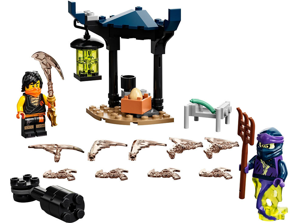 Miniature : Lego 71733 Epische strijd set - Cole vs Spookstrijder