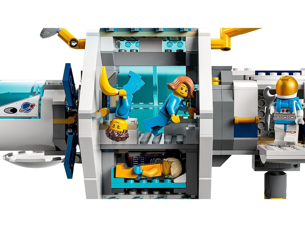 Miniatura: Lego 60349 Ruimtestation op de maan