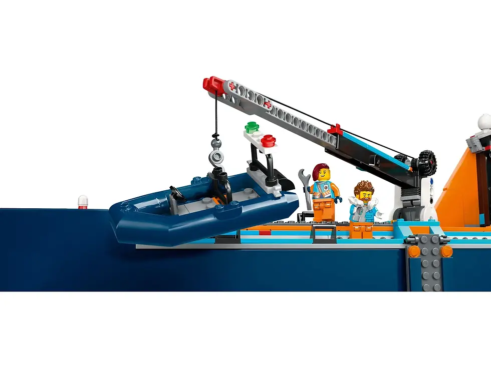 Miniatura: LEGO 60368 poolonderzoeksschip