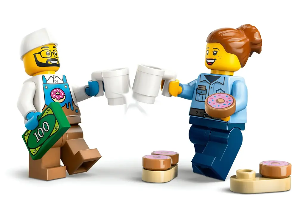 Miniatura: LEGO 60452 Donuttruck