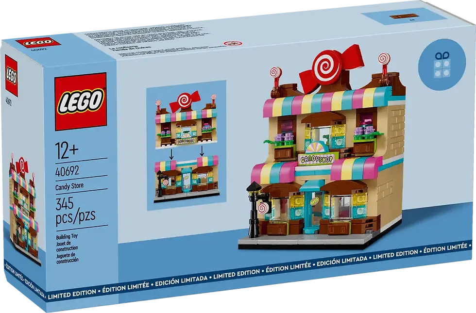 Miniatura: LEGO 40692 Snoepwinkel