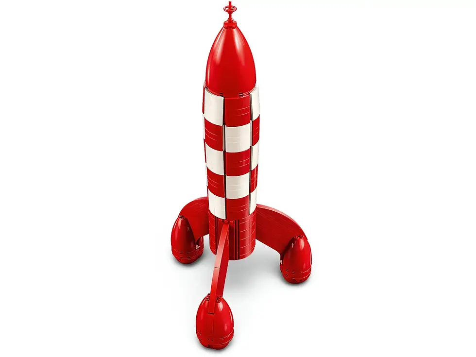 Miniature : LEGO 21367 Kuifje maanraket