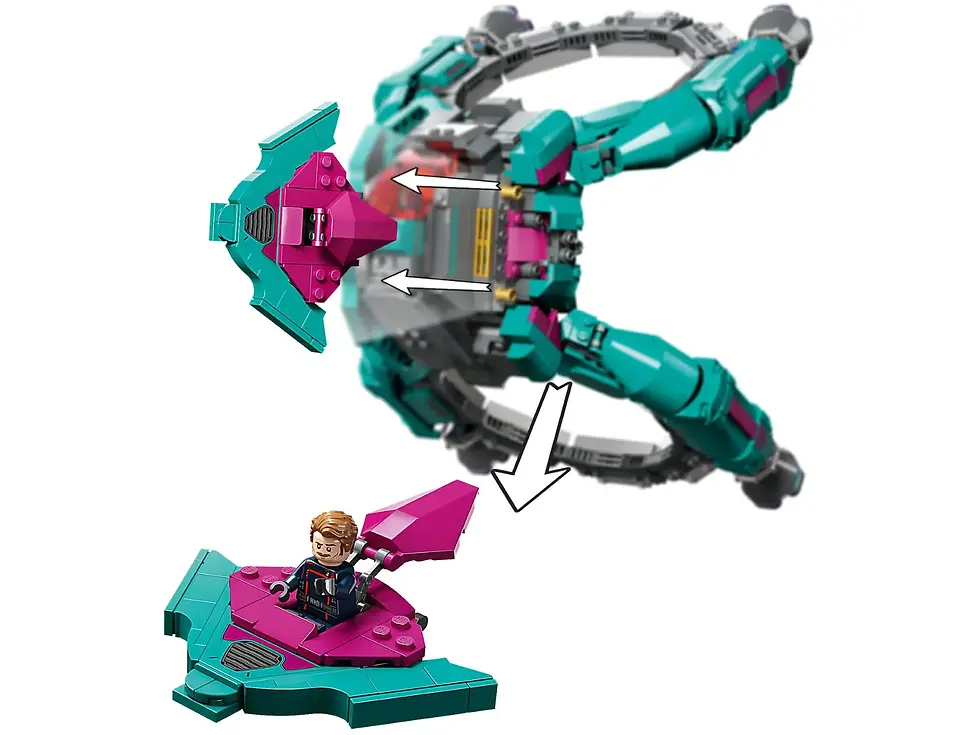 Thumbnail: LEGO 76255 Het Schip van de Nieuwe Guardians