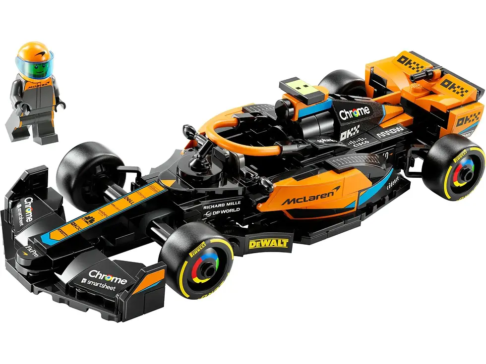 Miniatura: LEGO 76919 McLaren Formule1 racewagen 2023