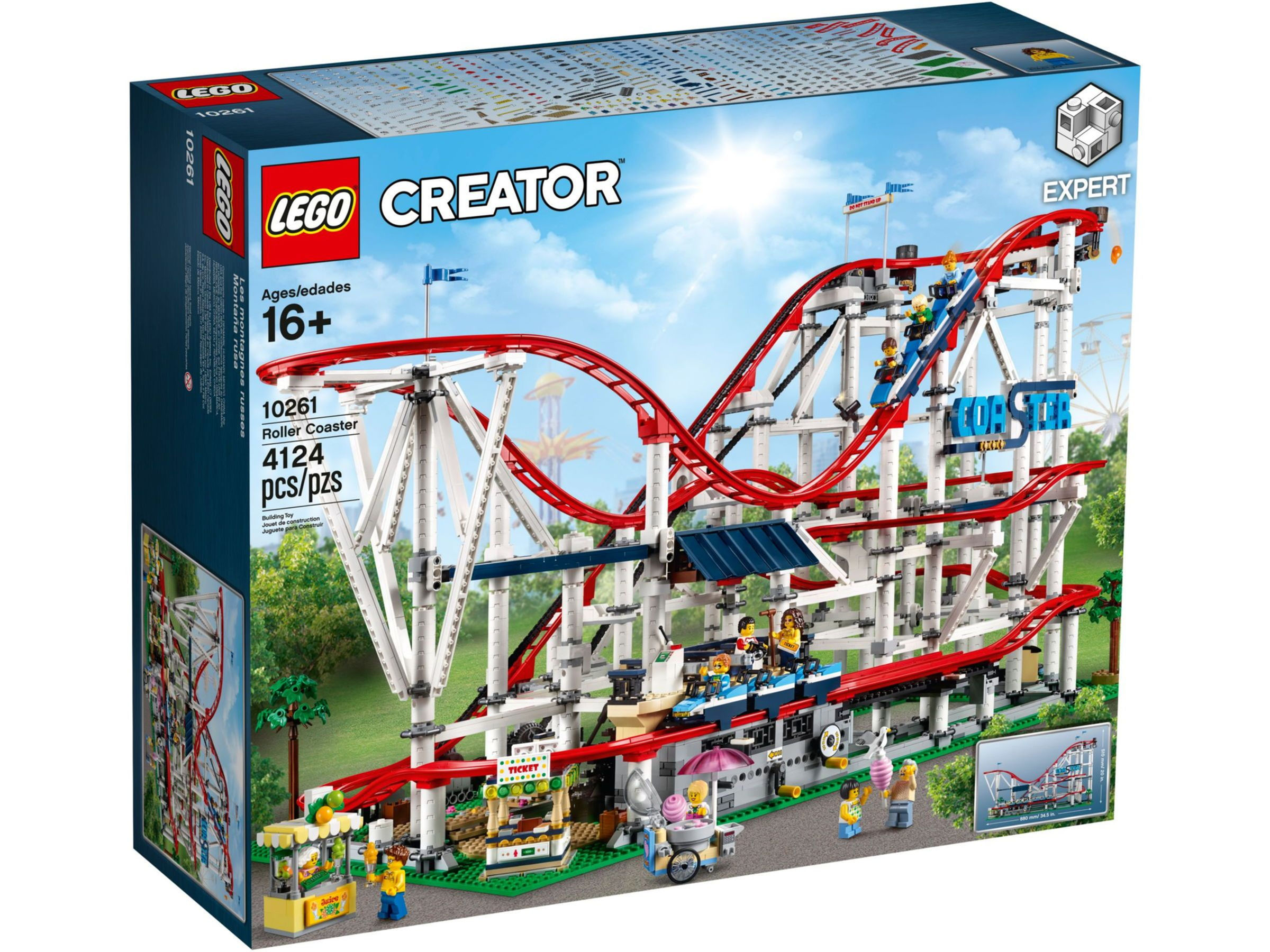 Montaña rusa Lego 10261