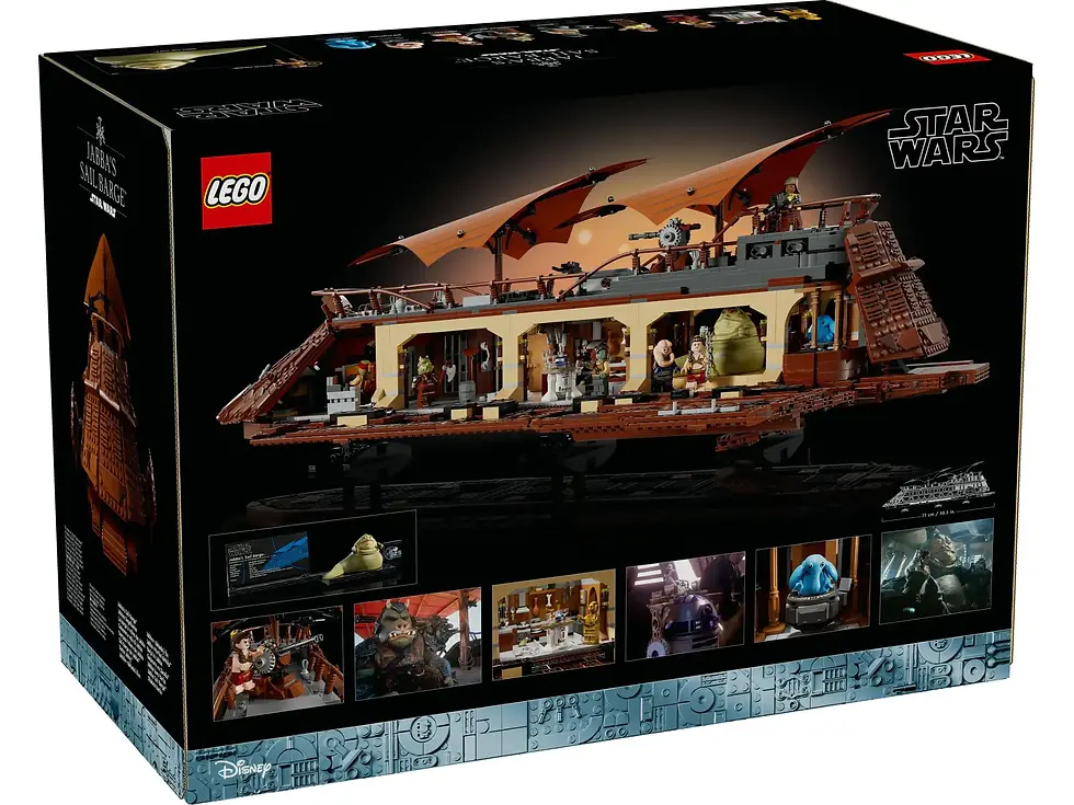 Miniatura: LEGO 75397 Jabba's Sail Barge