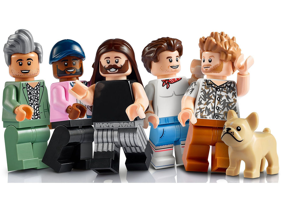 Miniature : Lego 10291 Queer Eye - The Fab 5 Loft