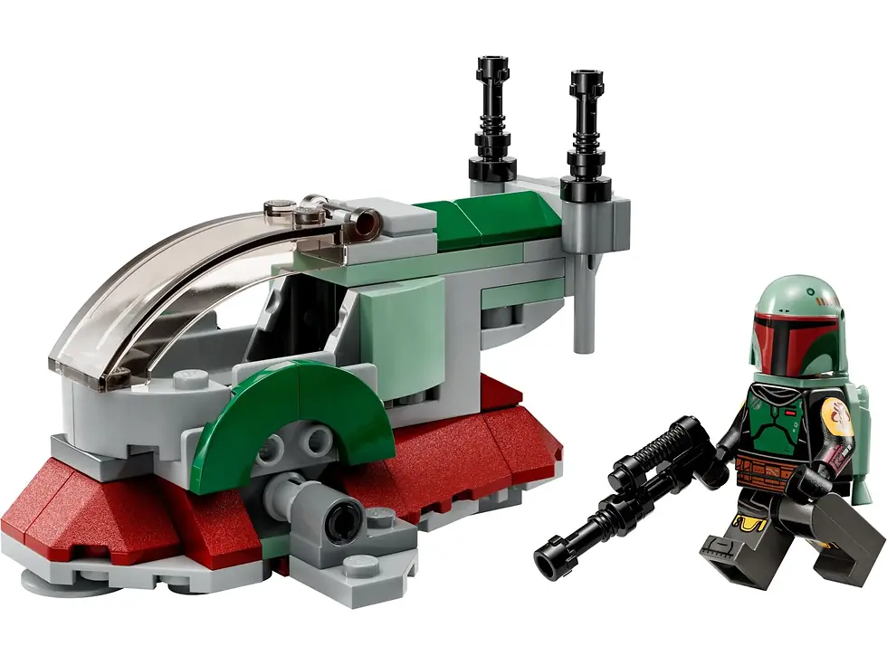 Miniatura: LEGO 75344 Boba Fett's sterrenschip microfighter