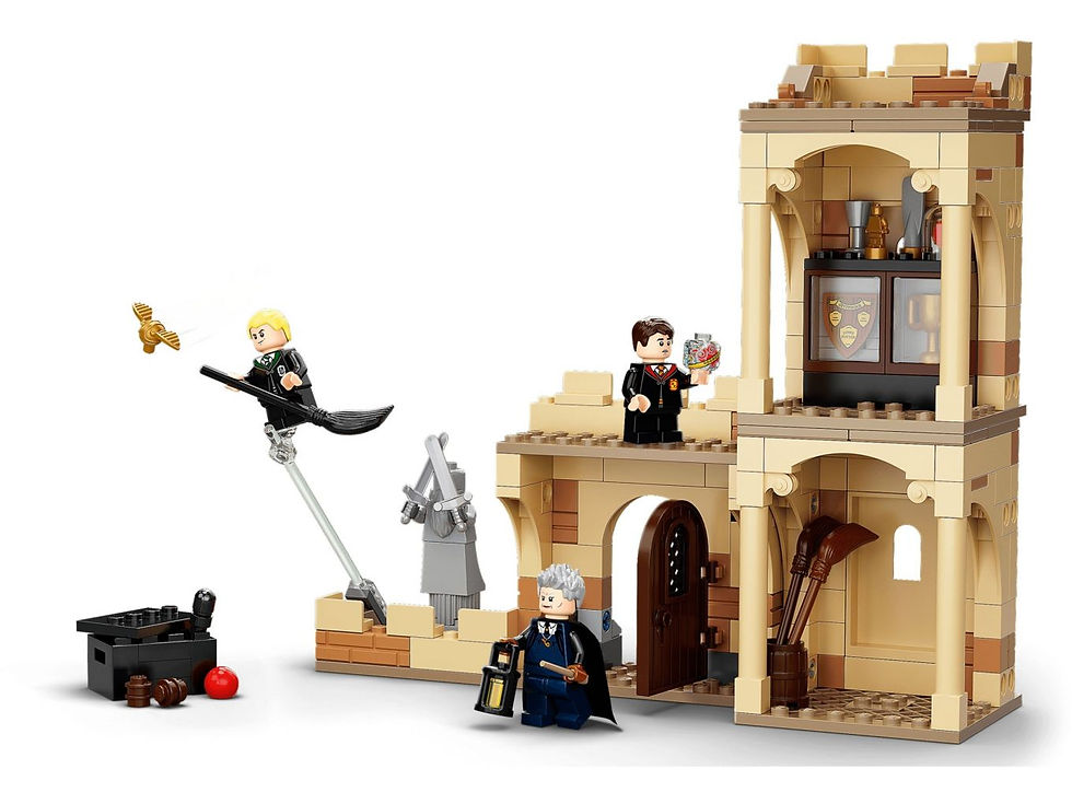 Thumbnail: Lego 76395 Zweinstein : Eerste vliegles