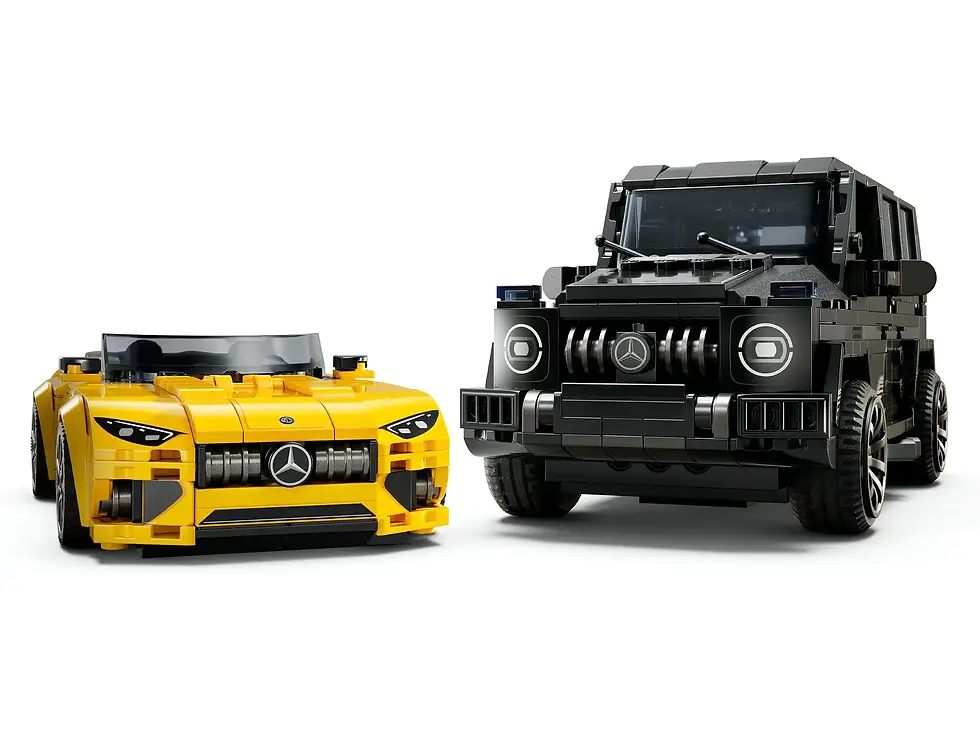 Miniature : LEGO 76924 Mercedes AMG G63 & MB AMG SL63