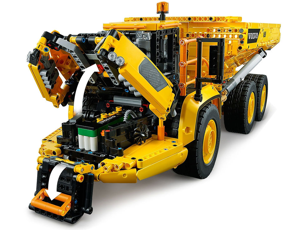 Miniature : Lego 42114 Volvo 6x6 kieptruck
