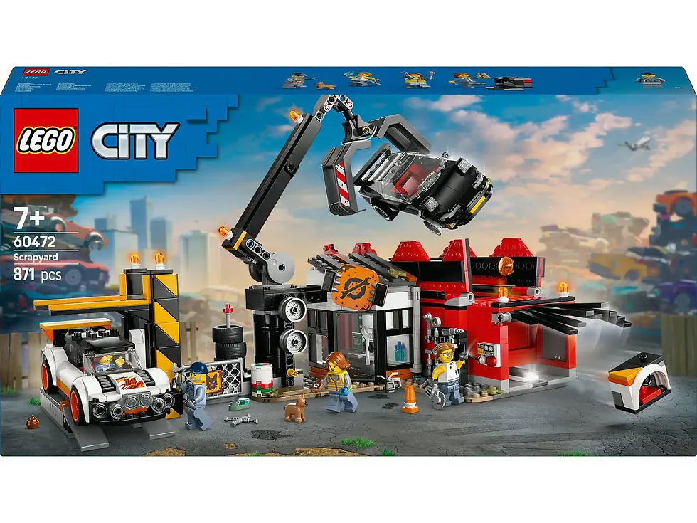 LEGO 60472 schroothoop met auto's
