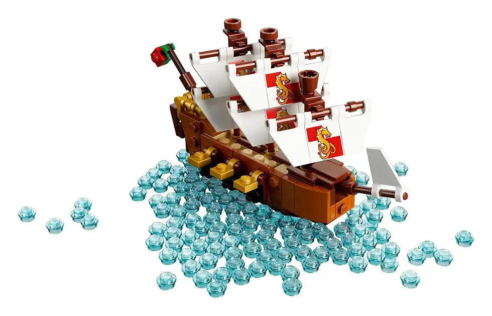 Miniature : LEGO 21313 Schip in een fles