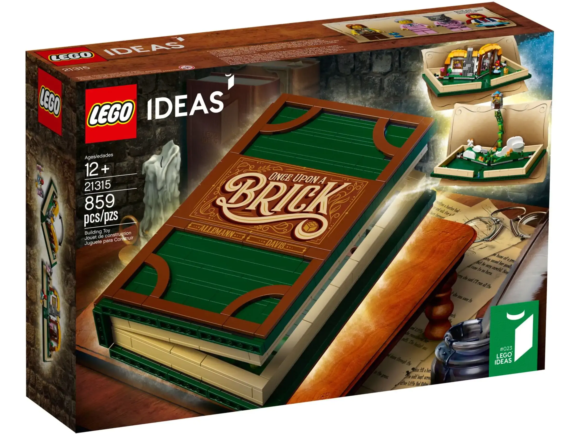 LEGO 21315 Uitklapboek