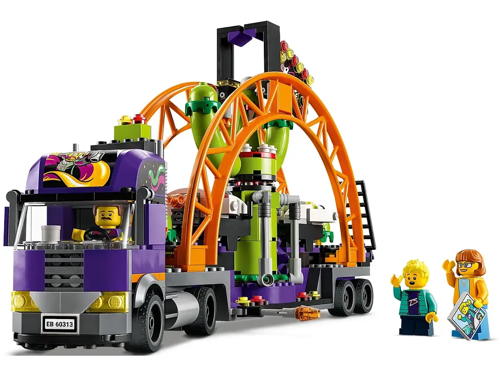 Miniatura: LEGO 60313 Ruimtereis pretwagen